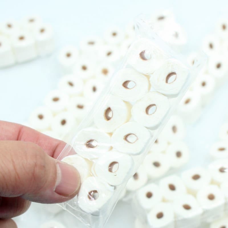 Simulated Tissue Roll Paper Toilet Paper Model view 5