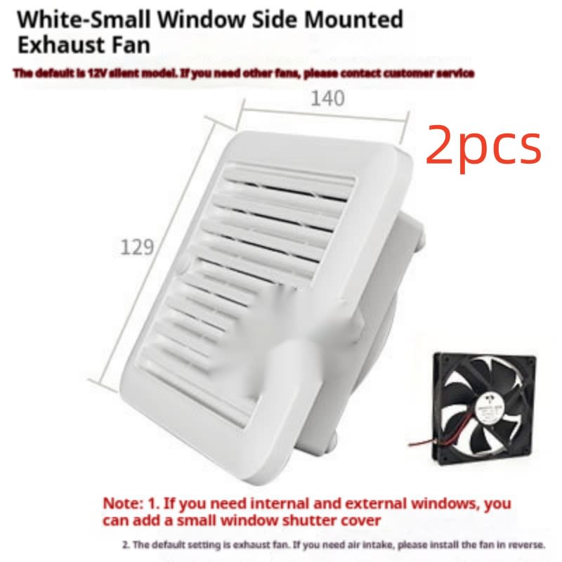Refrigerator Ventilating Fan Cooling Vent Louver view 8