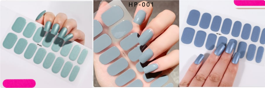 Waterproof And Durable Second Generation Semi-cured UV Nail Beauty Stickers view 53