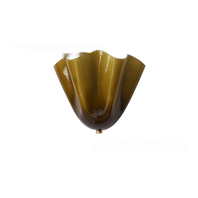 American Retro Color Berry Glass Lamp French Shell view 8