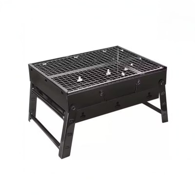 Stainless Steel Folding Barbecue Grill Charcoal Grill Korean Skewers Grill view 5