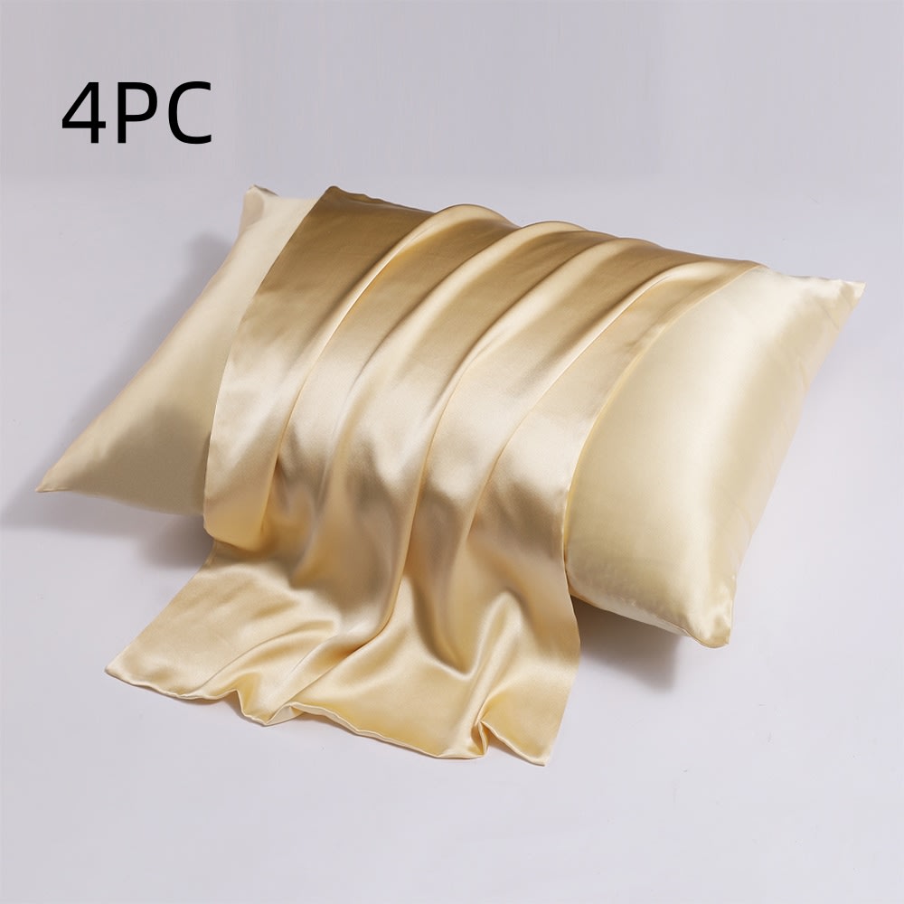 Zipper Silk Double-sided Pillowcase Household view 17