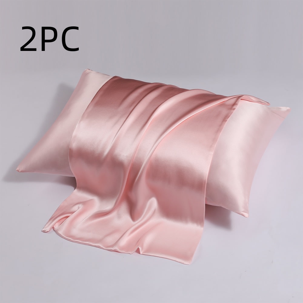 Zipper Silk Double-sided Pillowcase Household view 8