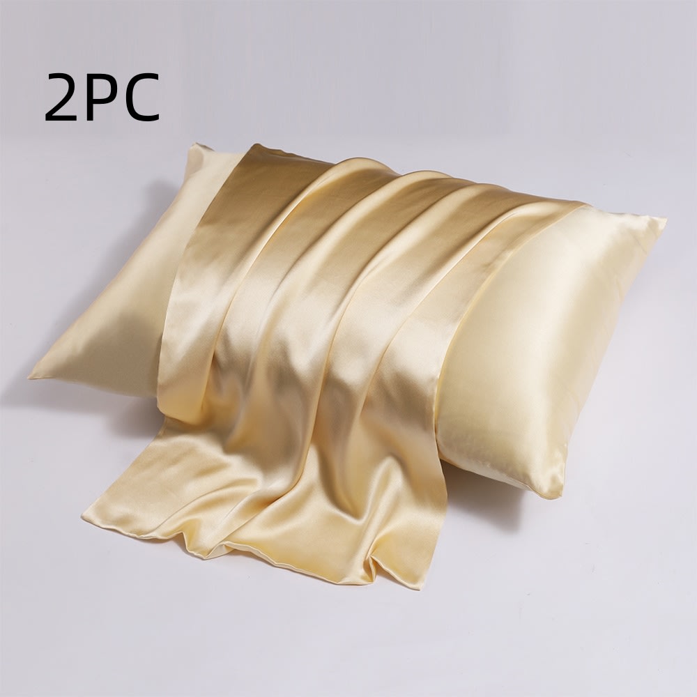 Zipper Silk Double-sided Pillowcase Household view 13