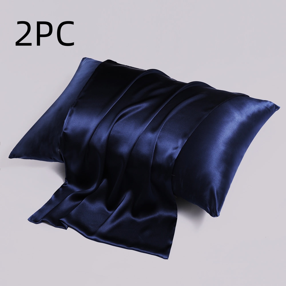 Zipper Silk Double-sided Pillowcase Household view 9