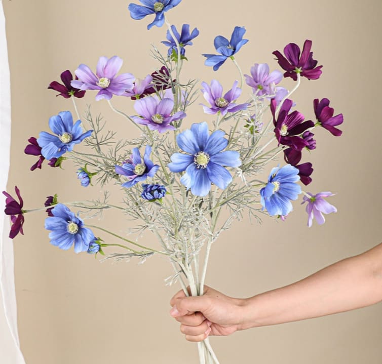 Small Persian Chrysanthemum Fake Bouquet Photography Props Home Furnishings view 3
