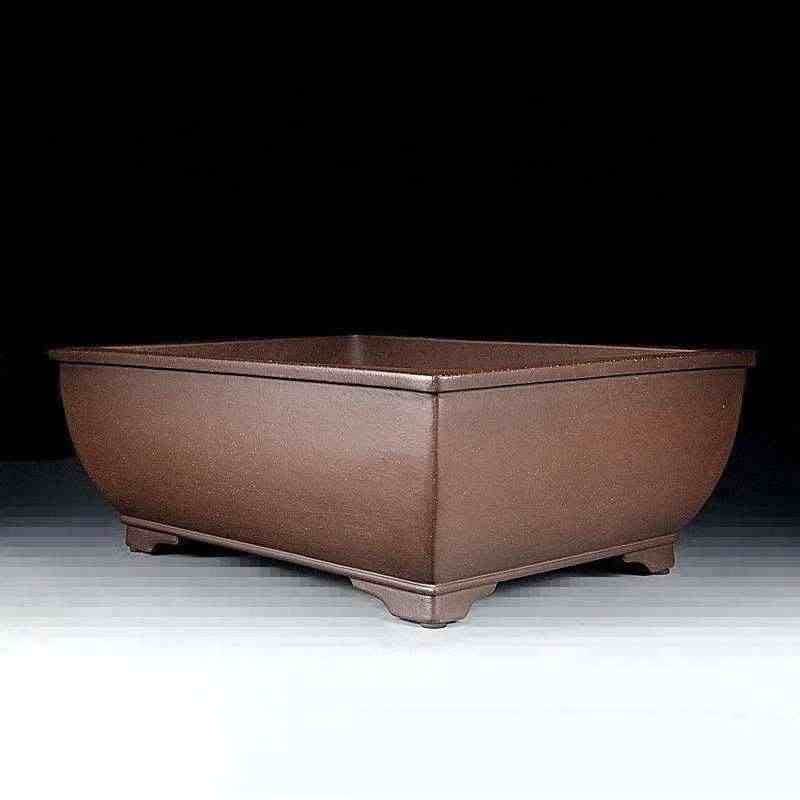 Retro Domestic Square Purple Sand Flowerpot view 5