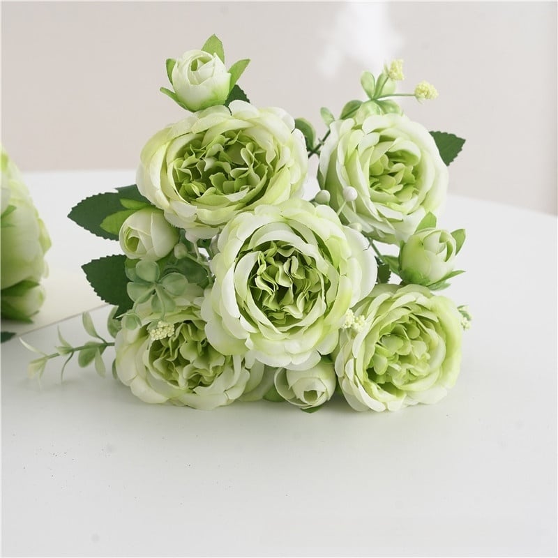 Peony Rose Home Decoration Wedding Hand Holding view 5