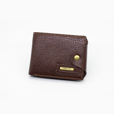 Short Horizontal Wallet Multifunctional Leather view 2