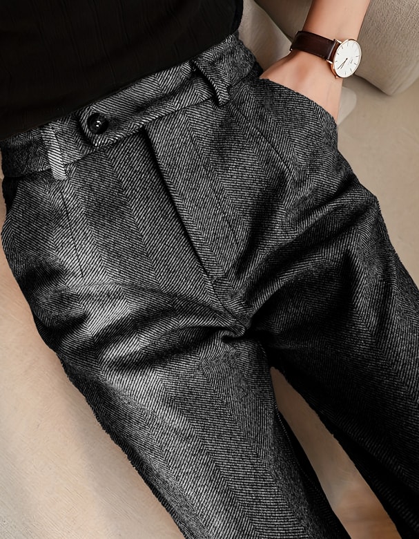 Women's High Waist Slimming And Straight Casual Trousers view 14