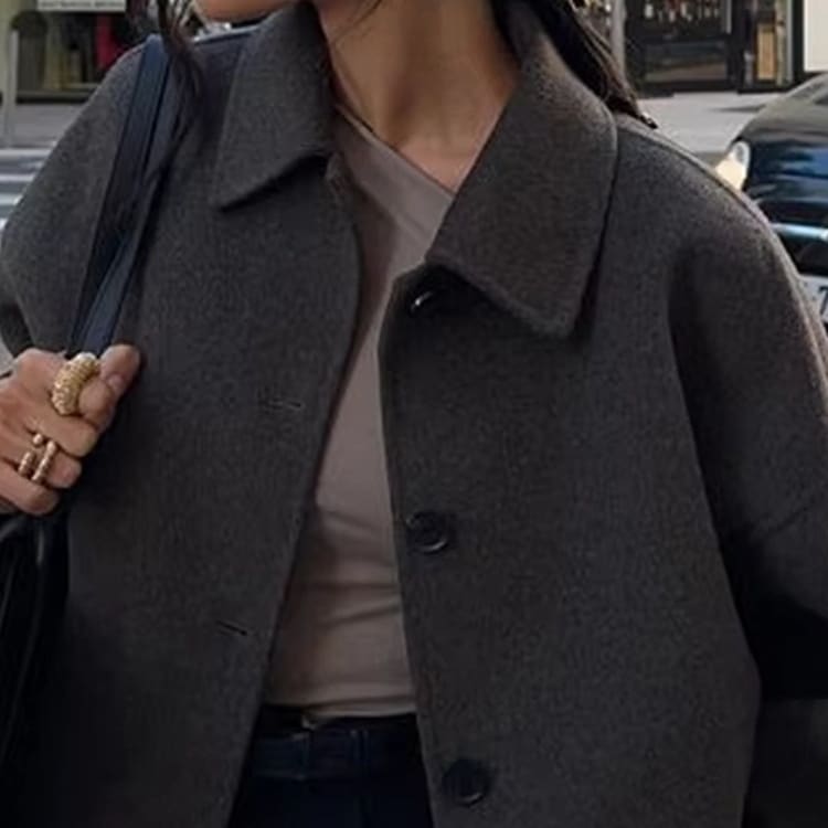 New Women's Fashion Lapel Single-breasted Jacket view 3