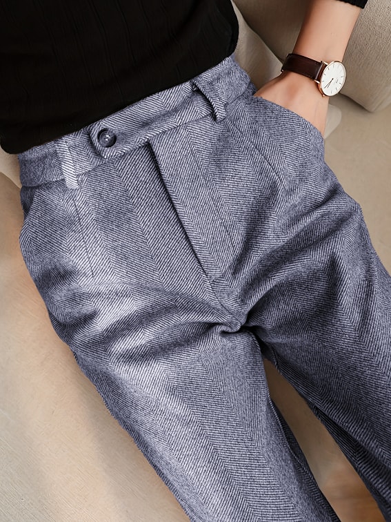 Women's High Waist Slimming And Straight Casual Trousers view 5