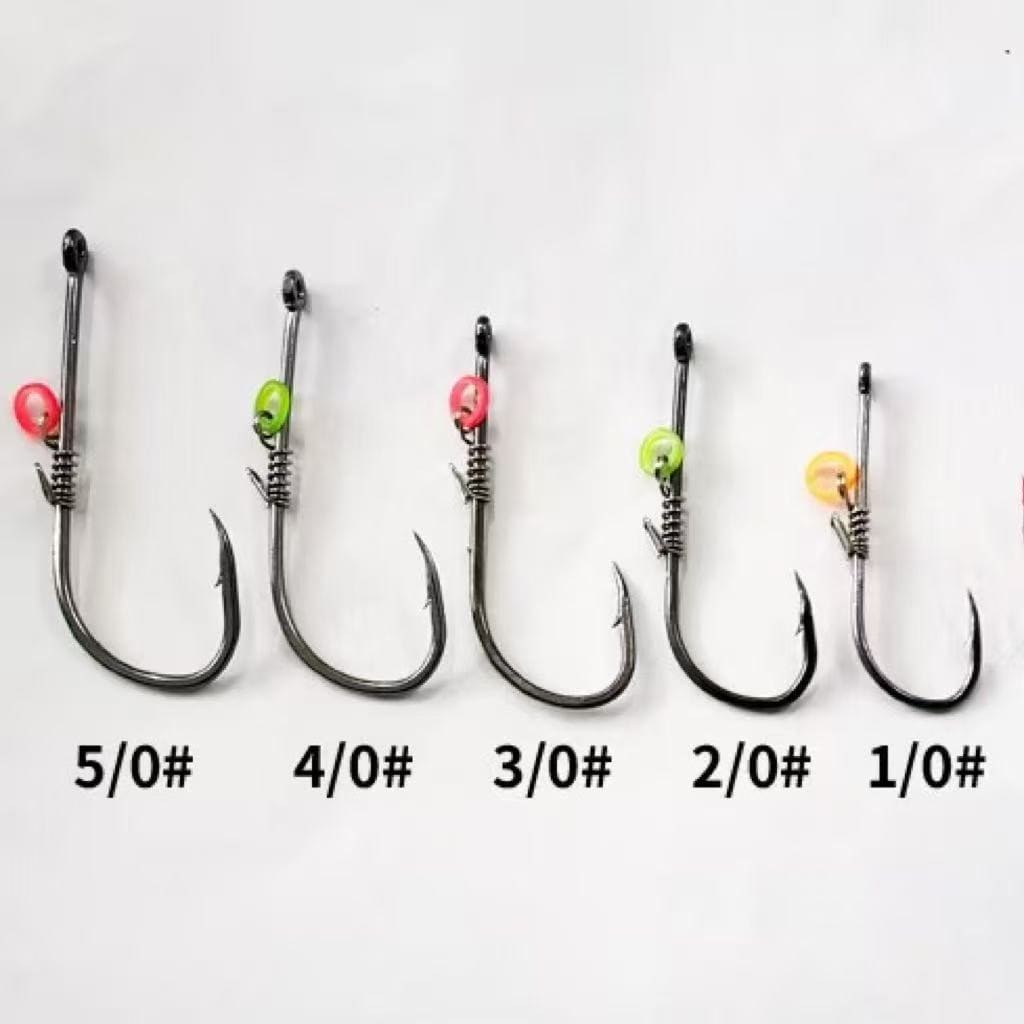 Spring Rubber Band Sea Fishing Lure For Live Shrimp view 3
