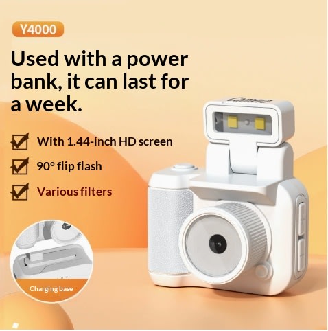 HD Digital Camera Campus Student Only Portable Small Vlog Retro Entry Travel Y4000 view 4