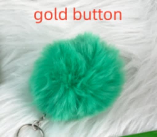 20 Colors Fluffy Fur Pom Pom Keychain Soft Faux Fur-like Ball Car Keyring Key Holder Women Bag Pendant Jewelry view 33