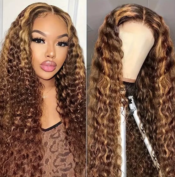 European And American Ladies Front Lace Synthetic Wigs view 10