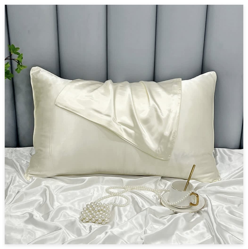 Double-sided Ice Silk Pillowcase Beauty Silk Pillowcase view 18