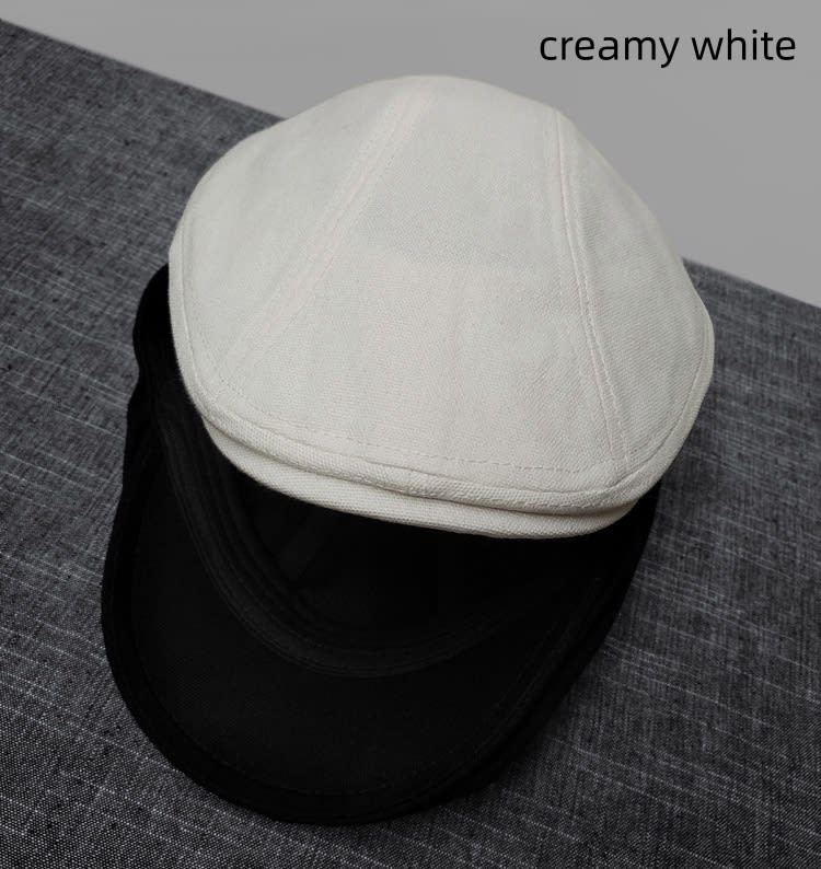 Thin Comfortable Pure Cotton Japanese Retro Caps view 8
