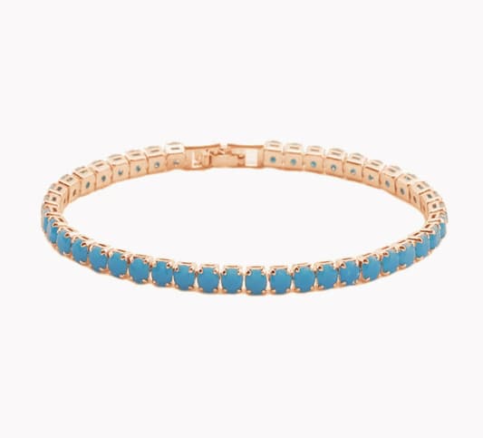 Cubic Zirconia Tennis Bracelets Iced Out Chain Crystal Bracelet Women Men Gold Bracelet Jewelry view 3