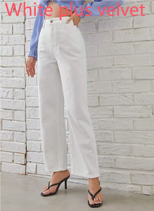 Spice Girl Style High Waist Slim Jeans Bell Bottoms view 10