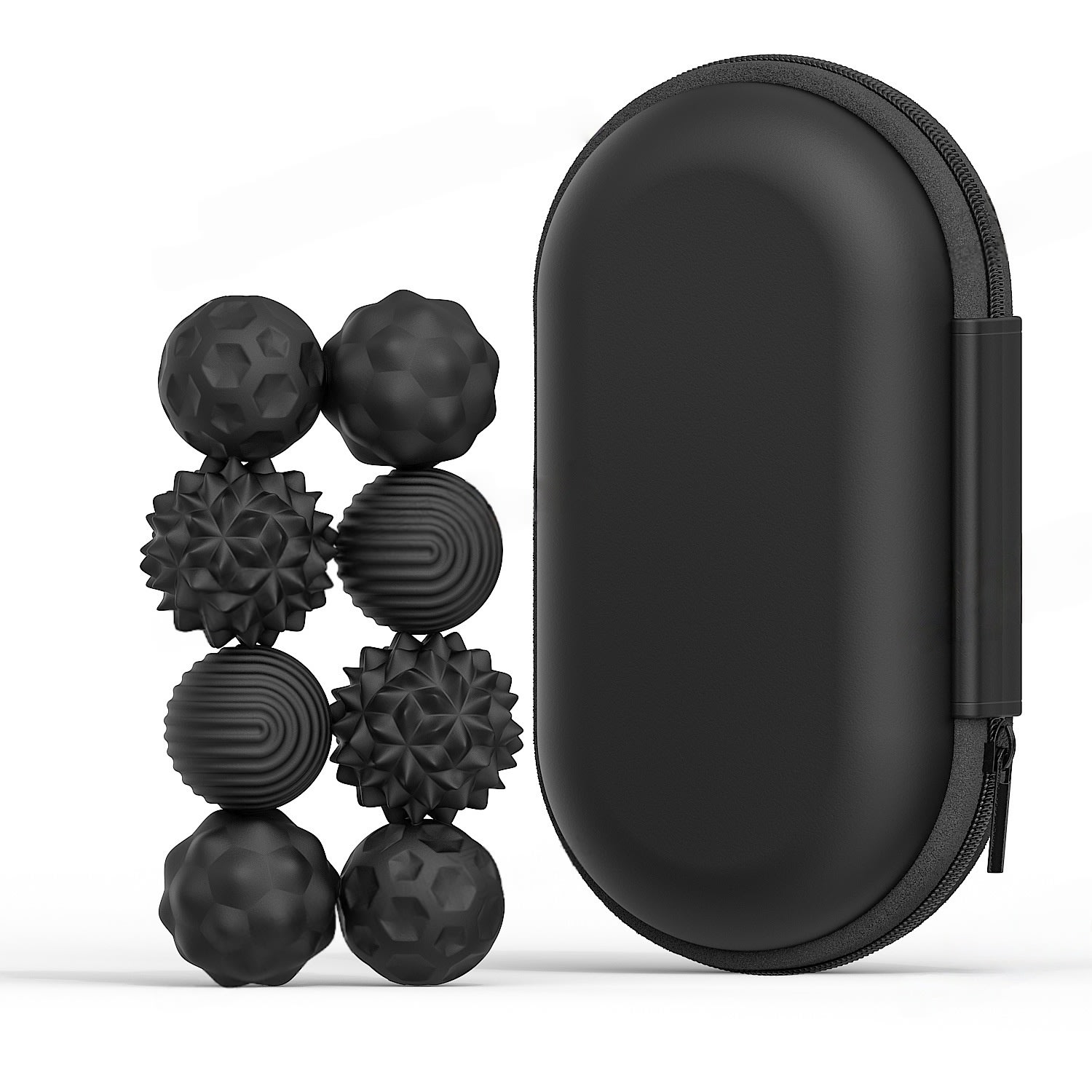 Magnetic Silicone Sensory Balls Worry Balls Autism Calming Fidgeting Toy Fidget Toy Kid Adults Anxiety Relief Stress Sensory Toy