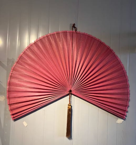 Decorative Hanging Fan For Tea Rooms Wall-Mounted Craft Fan Creative Decorative Hanging Ornament view 15