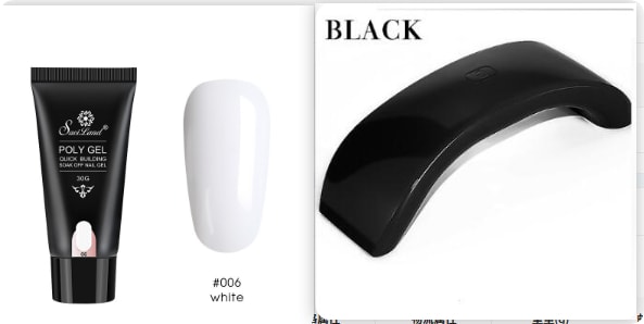Quick Extension Gel Crystal Gel Nail Set view 12