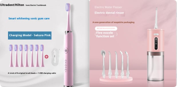 Household Rechargeable Soft Bristle Waterproof Electric Toothbrush view 35