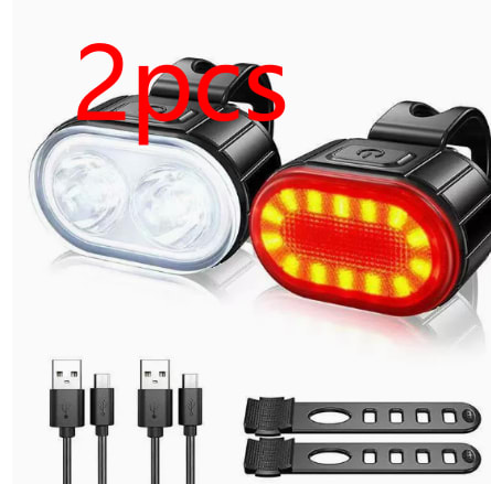 Strong Light Flashlight Bicycle Light Riding Equipment