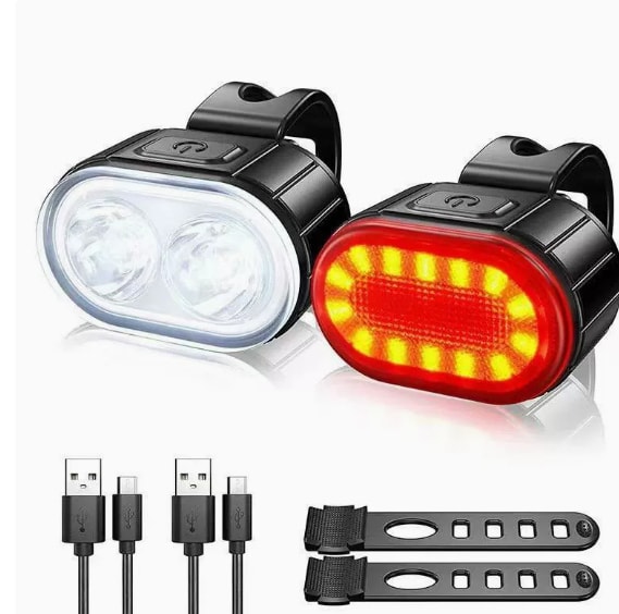 Strong Light Flashlight Bicycle Light Riding Equipment view 5