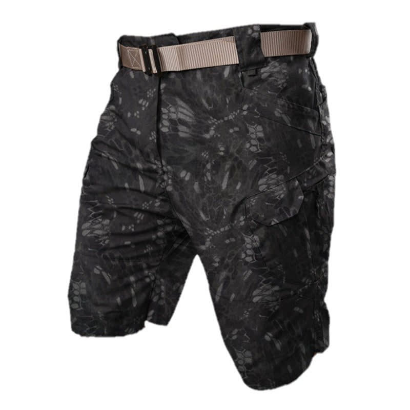 City Tactical Casual Shorts Workwear Plaid Fabric Waterproof view 17