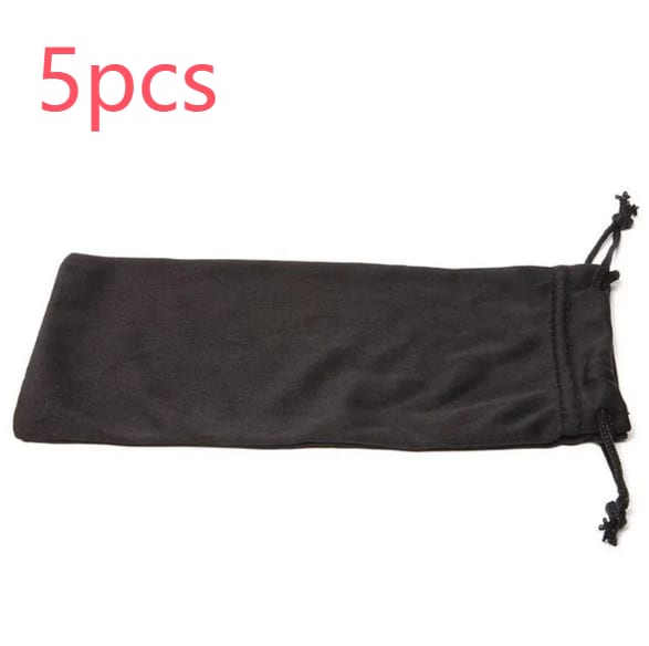 Outdoor Carrying Sunglasses Storage Bag Pressure-proof Flannel Bag view 6