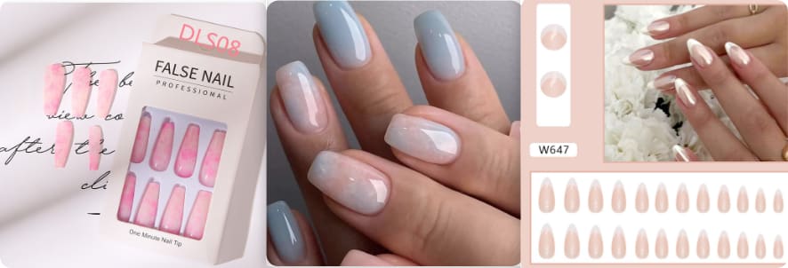 Women's Fashion French Wear Nail view 8
