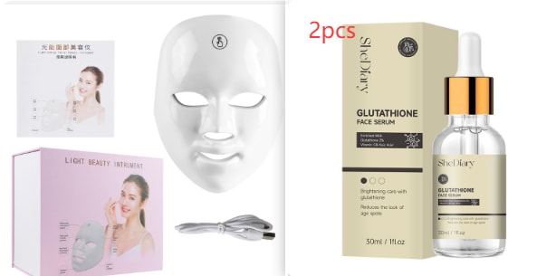 Touch Screen Seven-color Light Mask LED Photon Skin Rejuvenation view 5