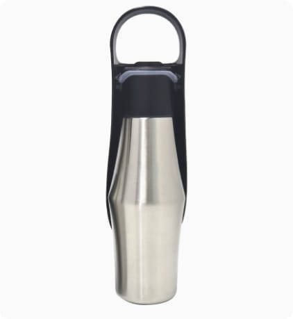 New Portable Pet Dog Water Bottle Soft Silicone Leaf Design For Dog Pets Outdoor Travel Drinking Bowls Water Dispenser