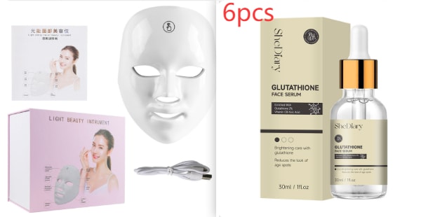 Touch Screen Seven-color Light Mask LED Photon Skin Rejuvenation view 6