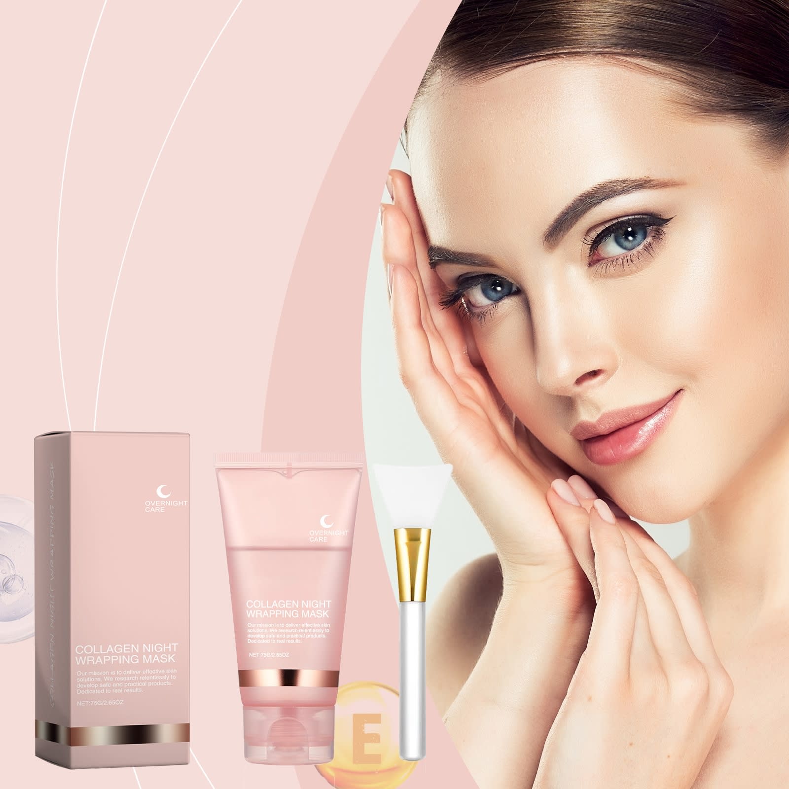 Collagen Tearing Mask Cleansing Facial Moisturizing view 2