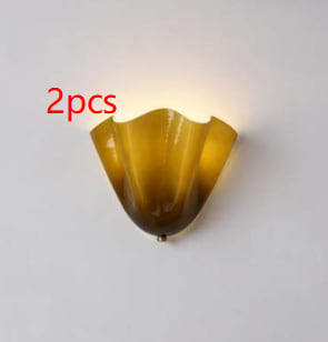 American Retro Color Berry Glass Lamp French Shell view 3