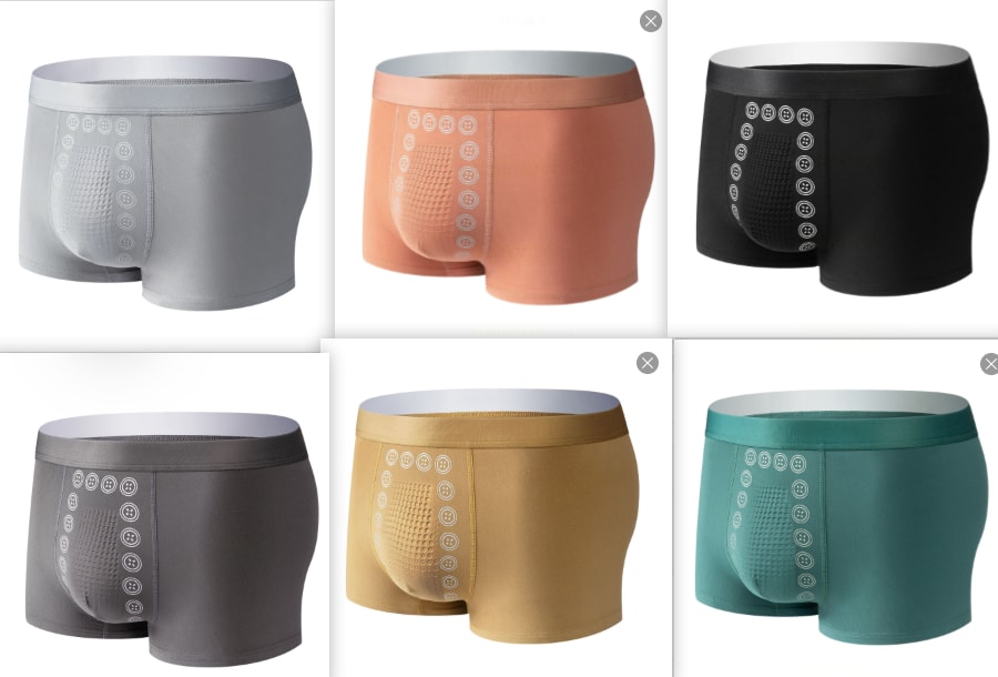 Men's Underwear Combed Cotton Graphene Liner Comfortable And Breathable view 3