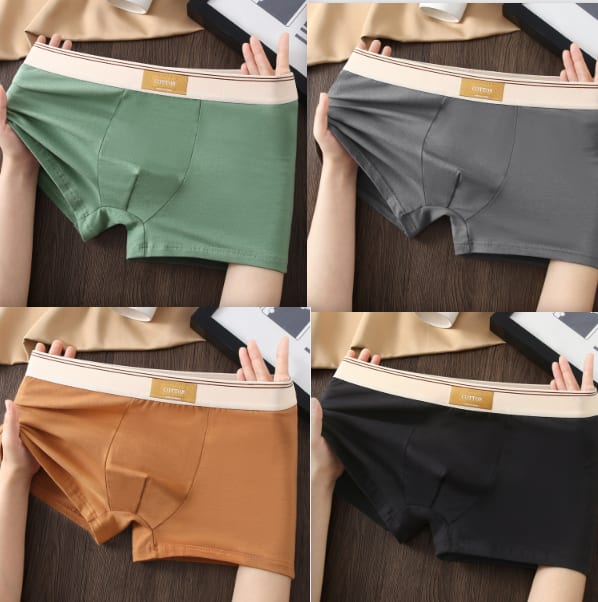 Men's Cotton Antibacterial Boxers Breathable Underwear view 6