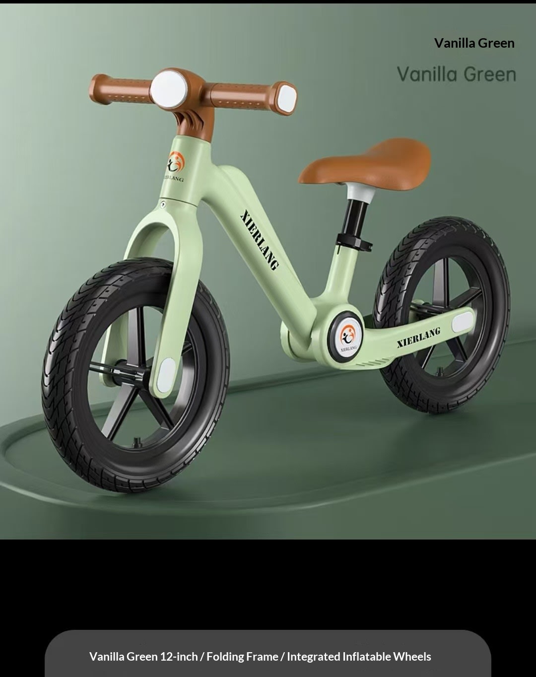 Children's Pedal-free Balance Foldable Kids Balance Bike view 12