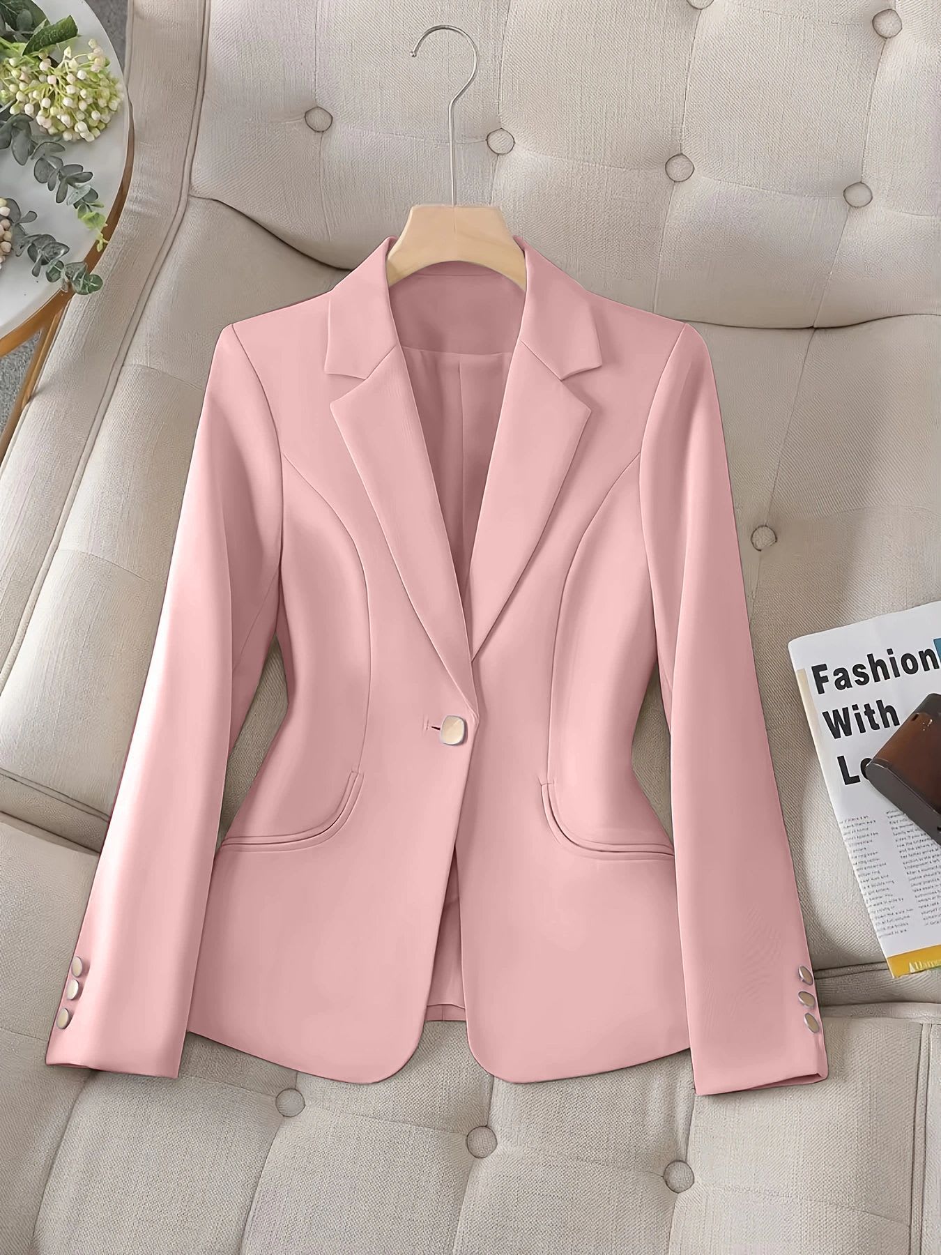 Women's Casual Slim Suit Jacket view 15