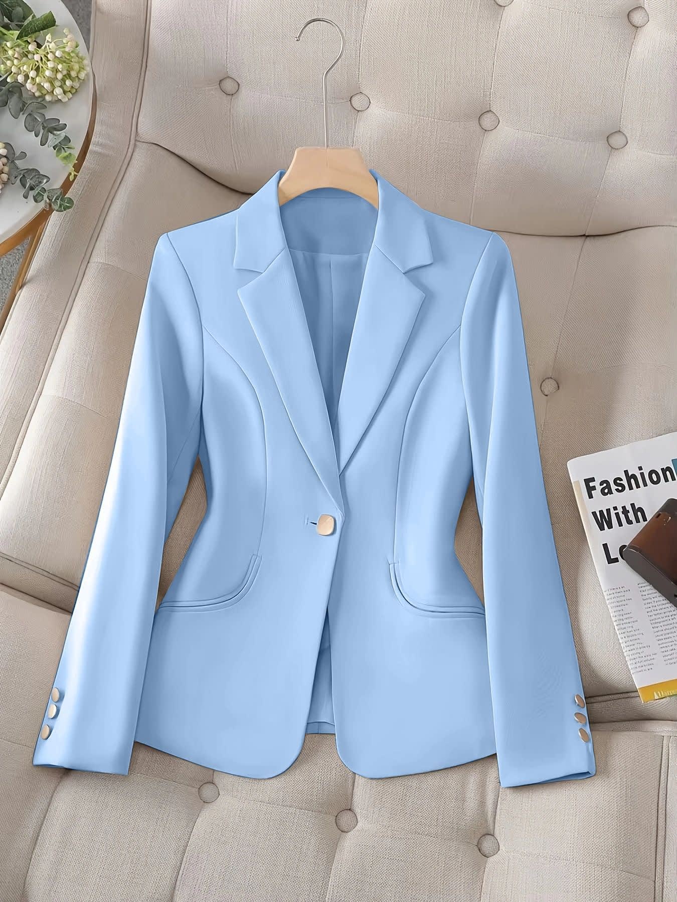 Women's Casual Slim Suit Jacket view 8