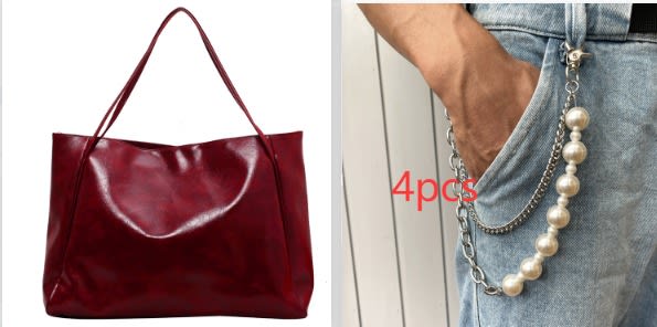 Vintage Women's Tote Bag Athletic Casual Fashion Large Capacity Leather Shoulder Bag Shopper Harajuku Simple Handbag view 32