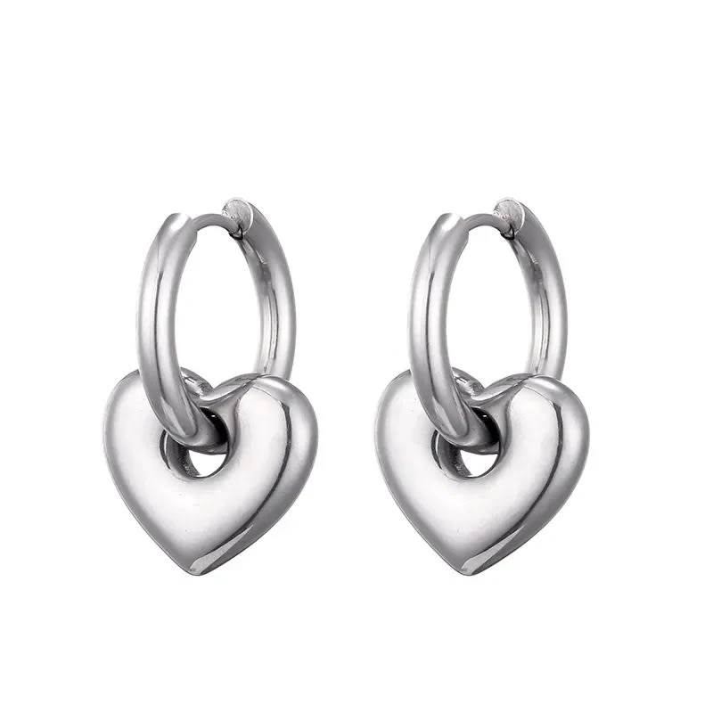 XINGX Earrings Stainless Steel Glossy Earrings view 19