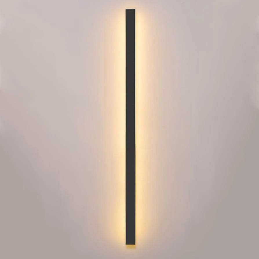 Atmosphere Lamp In The Corner Of The Background Wall Of The Bedroom And Living Room view 2