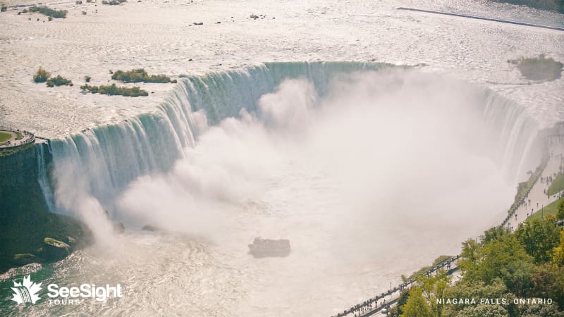 Niagara Falls Boat in Mist