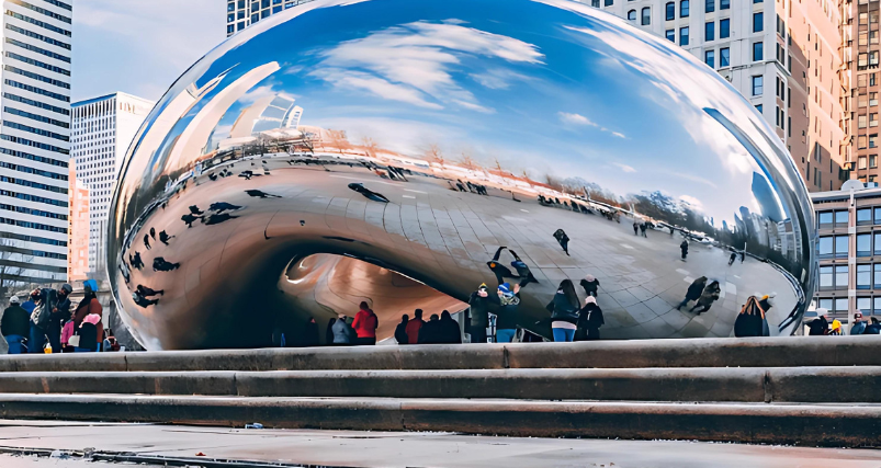 Cloud Gate Chicago Bean