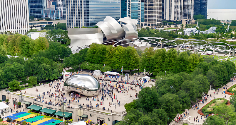 Cloud Gate Chicago Bean