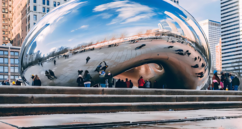 Cloud Gate (Chicago Bean)